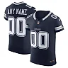 Zennovawear Men's Dallas Cowboys Navy Vapor F.U.S.E. Elite Custom Jersey