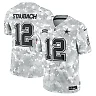 Zennovawear Men's Dallas Cowboys Roger Staubach Arctic Camo 2024 Salute to Service Retired Player Limited Jersey