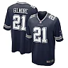 Zennovawear Men's Dallas Cowboys Stephon Gilmore Navy Game Jersey