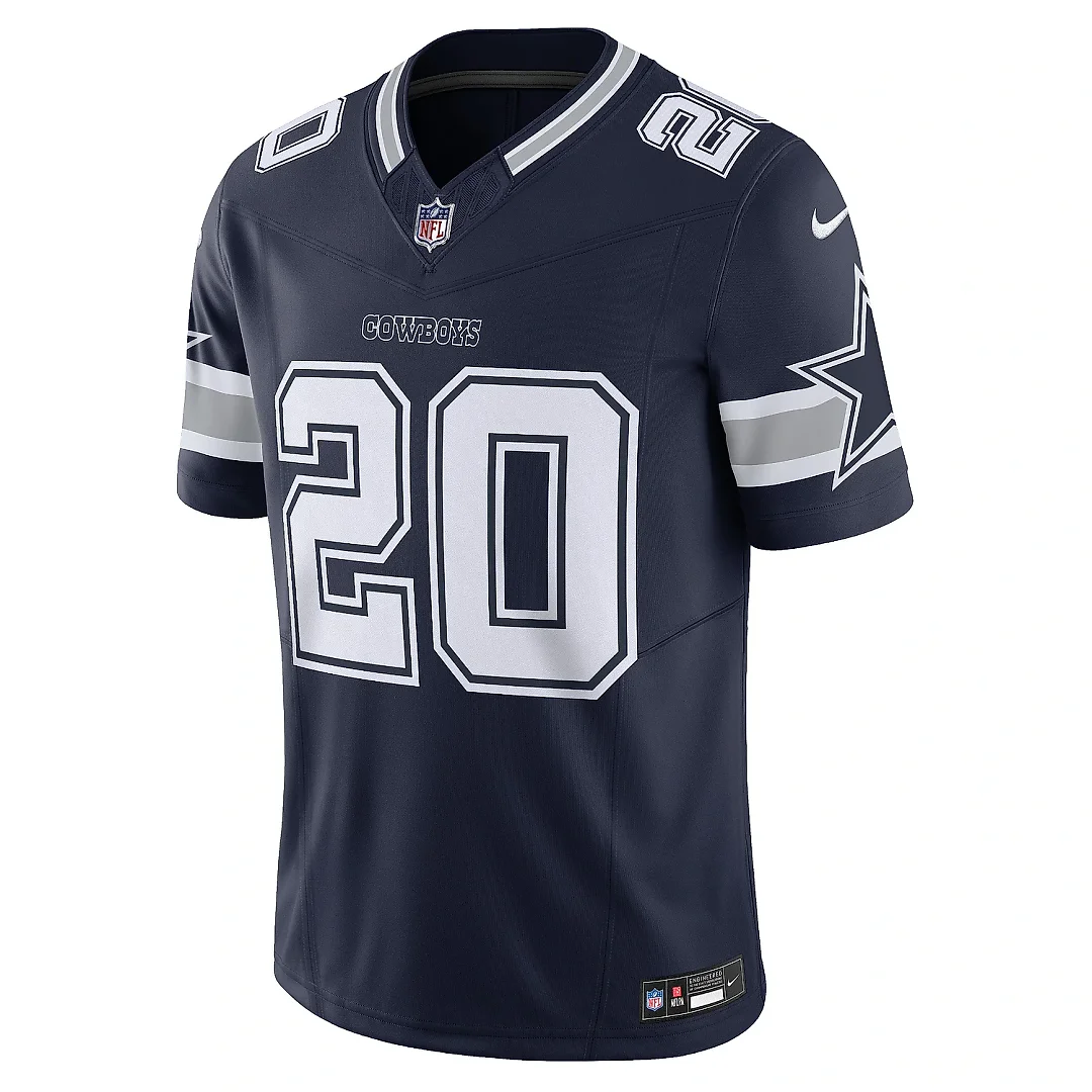 Zennovawear Men's Dallas Cowboys Tony Pollard Navy Vapor F.U.S.E. Limited Jersey