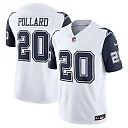 Zennovawear Men's Dallas Cowboys Tony Pollard White Vapor F.U.S.E. Limited Jersey