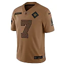 Zennovawear Men's Dallas Cowboys Trevon Diggs Brown Salute To Service Limited Jersey