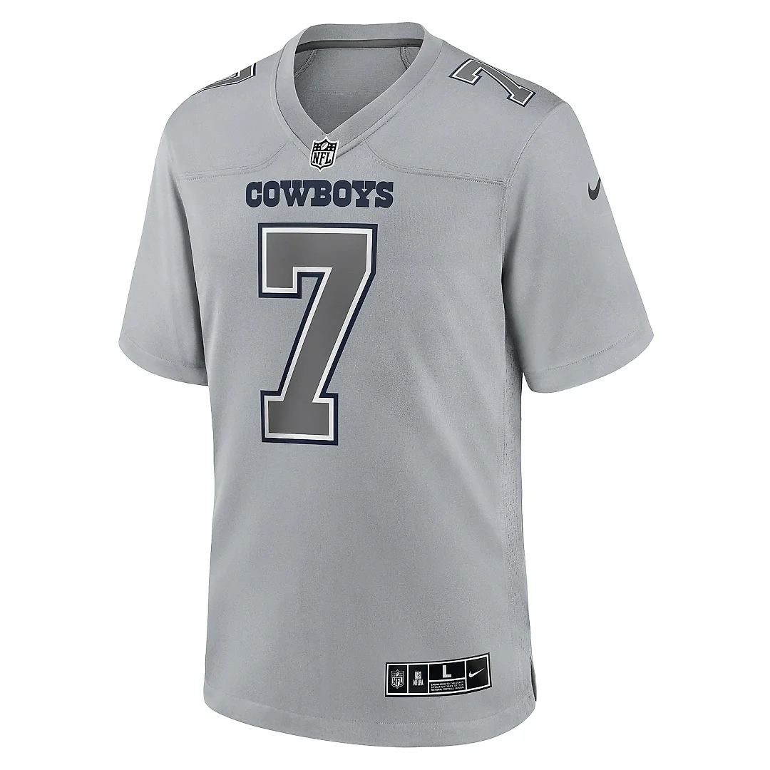 Zennovawear Men's Dallas Cowboys Trevon Diggs Gray Atmosphere Fashion Game Jersey
