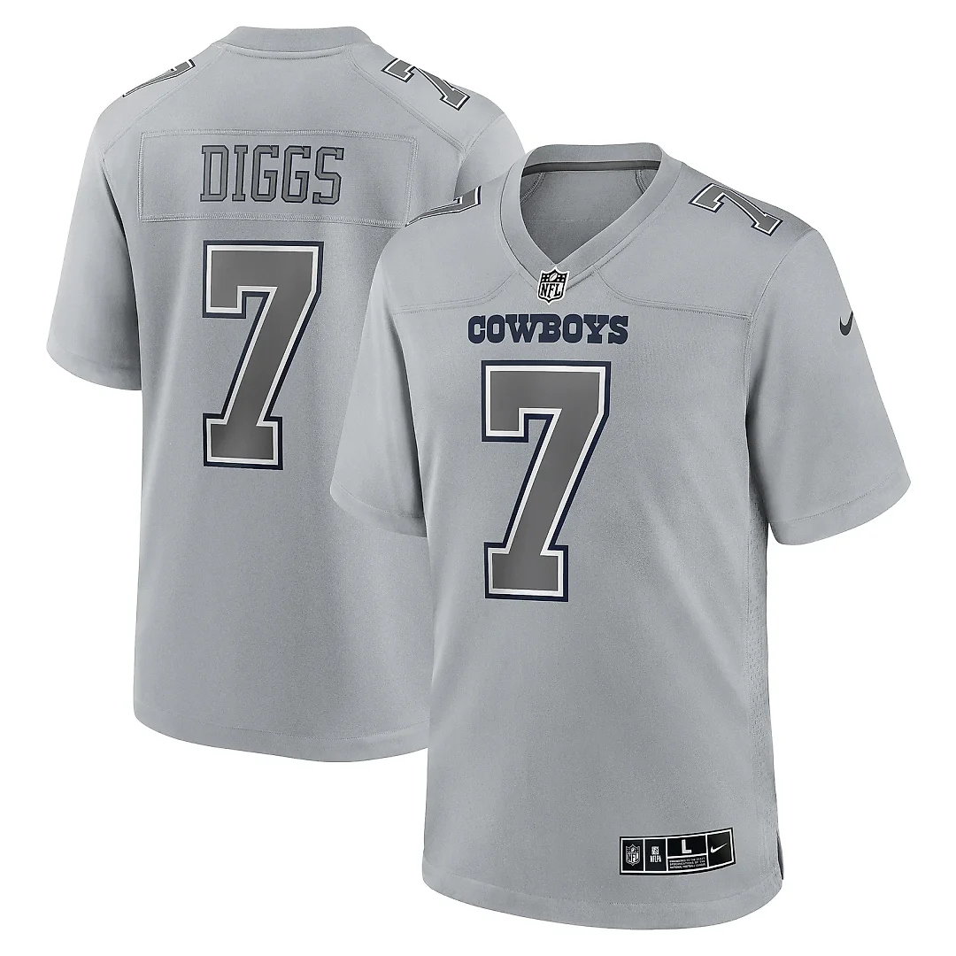 Zennovawear Men's Dallas Cowboys Trevon Diggs Gray Atmosphere Fashion Game Jersey