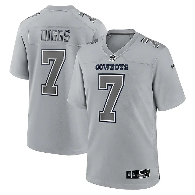 Zennovawear Men's Dallas Cowboys Trevon Diggs Gray Atmosphere Fashion Game Jersey