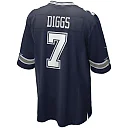 Zennovawear Men's Dallas Cowboys Trevon Diggs Navy Game Jersey