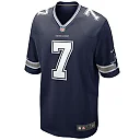 Zennovawear Men's Dallas Cowboys Trevon Diggs Navy Game Jersey