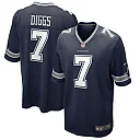 Zennovawear Men's Dallas Cowboys Trevon Diggs Navy Game Jersey