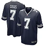 Zennovawear Men's Dallas Cowboys Trevon Diggs Navy Game Jersey