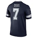 Zennovawear Men's Dallas Cowboys Trevon Diggs Navy Team Legend Player Performance Top