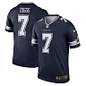 Zennovawear Men's Dallas Cowboys Trevon Diggs Navy Team Legend Player Performance Top