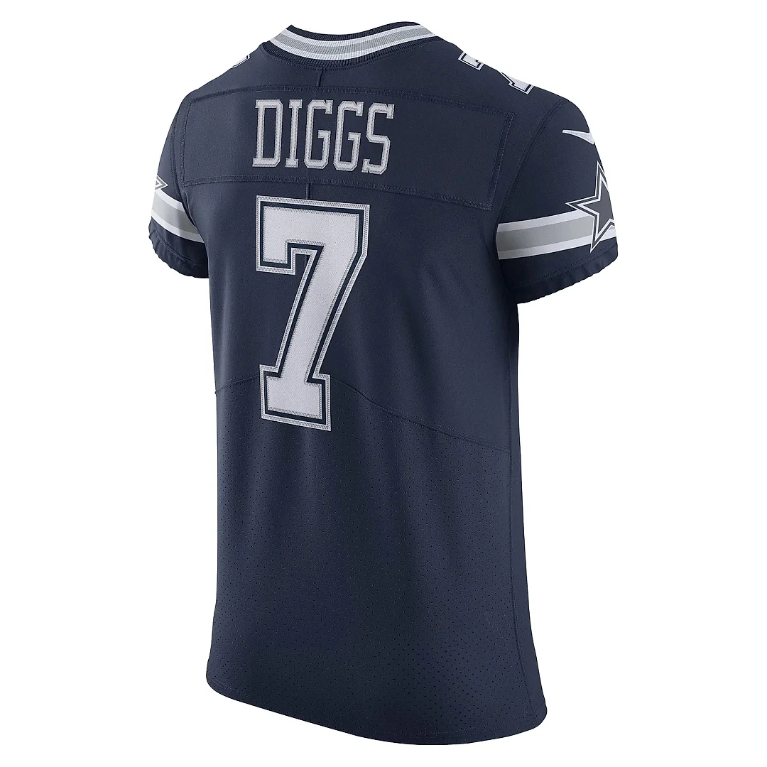 Zennovawear Men's Dallas Cowboys Trevon Diggs Navy Vapor Elite Jersey