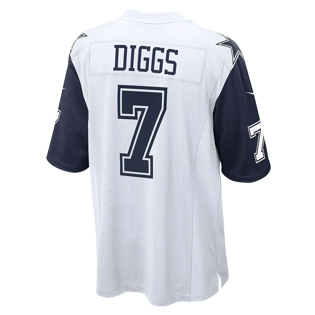Zennovawear Men's Dallas Cowboys Trevon Diggs White Alternate Game Jersey