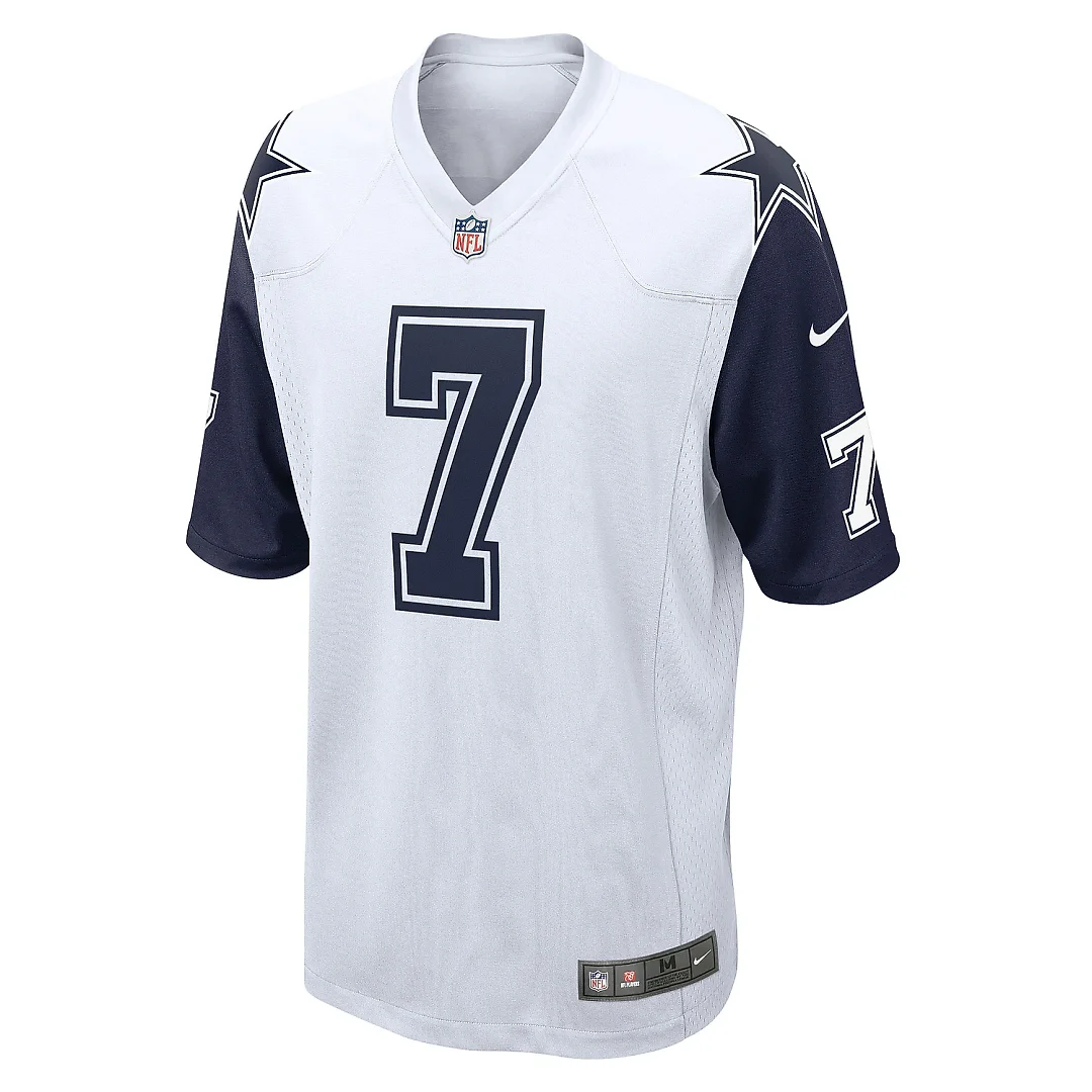Zennovawear Men's Dallas Cowboys Trevon Diggs White Alternate Game Jersey