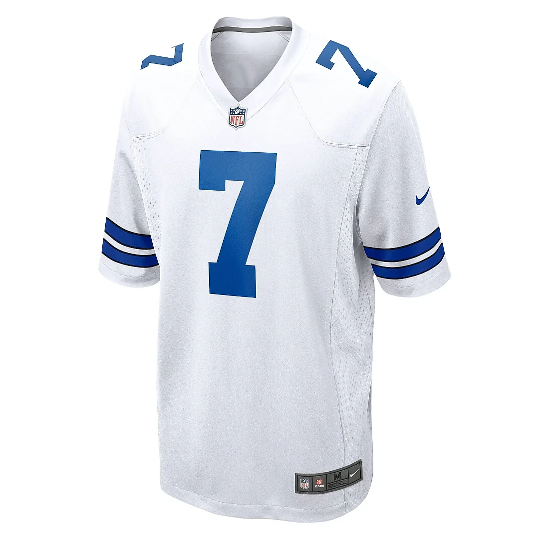 Zennovawear Men's Dallas Cowboys Trevon Diggs White Game Jersey