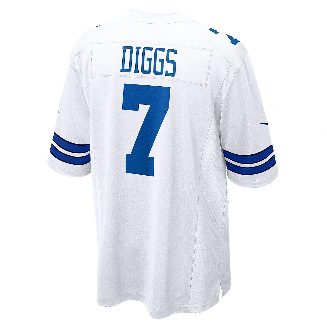 Zennovawear Men's Dallas Cowboys Trevon Diggs White Game Jersey