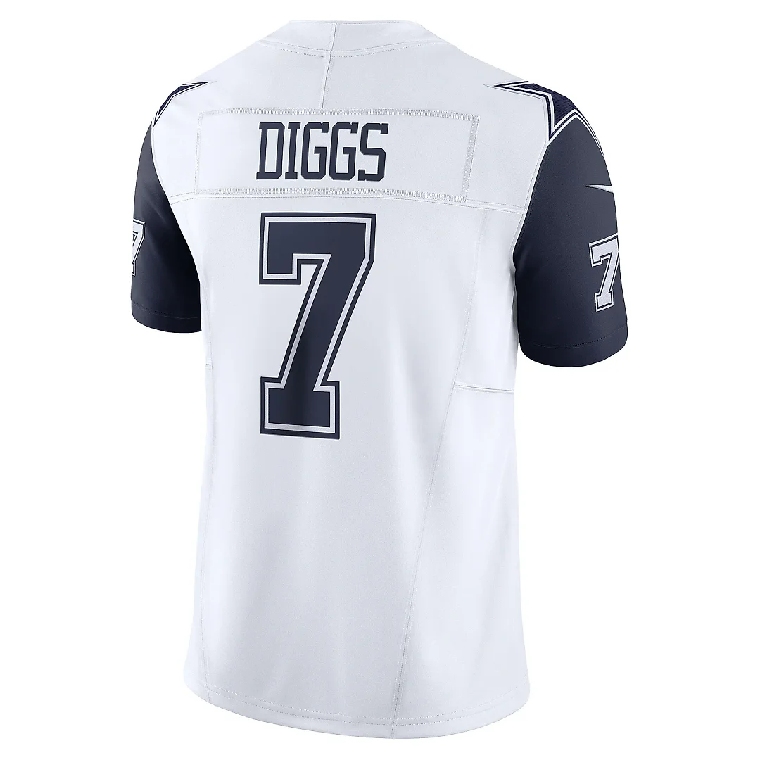 Zennovawear Men's Dallas Cowboys Trevon Diggs White Vapor F.U.S.E. Limited Jersey