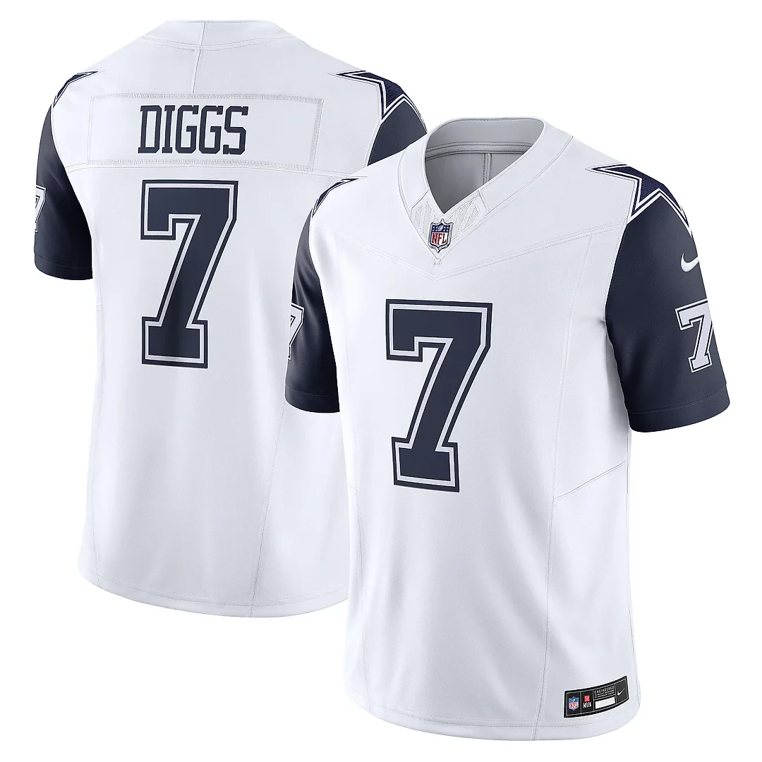 Zennovawear Men's Dallas Cowboys Trevon Diggs White Vapor F.U.S.E. Limited Jersey