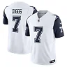 Zennovawear Men's Dallas Cowboys Trevon Diggs White Vapor F.U.S.E. Limited Jersey