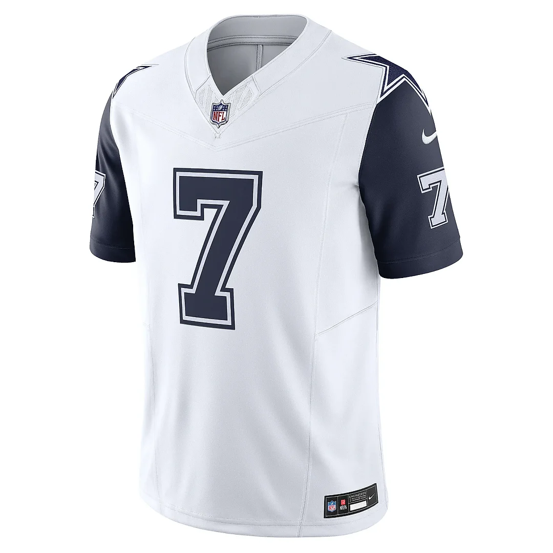 Zennovawear Men's Dallas Cowboys Trevon Diggs White Vapor F.U.S.E. Limited Jersey