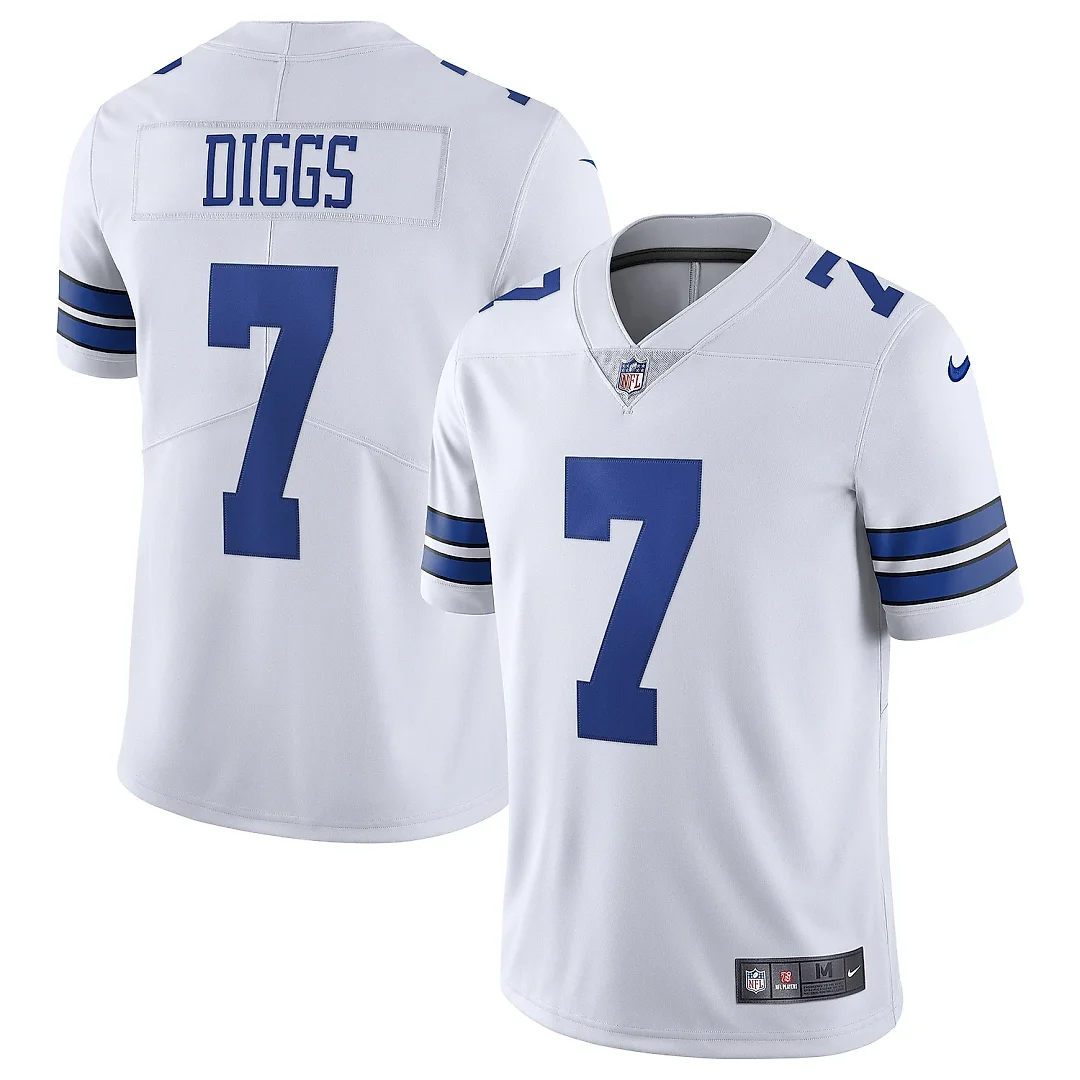 Zennovawear Men's Dallas Cowboys Trevon Diggs White Vapor Limited Jersey