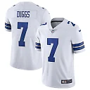 Zennovawear Men's Dallas Cowboys Trevon Diggs White Vapor Limited Jersey