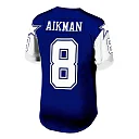 Zennovawear Men's Dallas Cowboys Troy Aikman Mitchell & Ness Navy Legacy Jersey