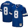 Zennovawear Men's Dallas Cowboys Troy Aikman Mitchell & Ness Royal Legacy Jersey