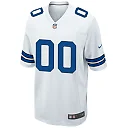 Zennovawear Men's Dallas Cowboys White Custom Game Jersey