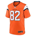 Zennovawear Men's Denver Broncos Adam Trautman Orange Team Game Jersey