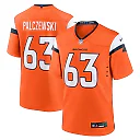 Zennovawear Men's Denver Broncos Alex Palczewski Orange Team Game Jersey
