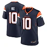 Zennovawear Men's Denver Broncos Bo Nix Navy Alternate Game Jersey