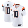 Zennovawear Men's Denver Broncos Bo Nix White Game Jersey