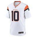 Zennovawear Men's Denver Broncos Bo Nix White Game Jersey