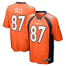Zennovawear Men's Denver Broncos David Sills Orange Team Game Jersey