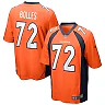Zennovawear Men's Denver Broncos Garett Bolles Orange Game Jersey