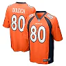 Zennovawear Men's Denver Broncos Greg Dulcich Orange Game Player Jersey