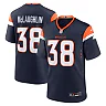 Zennovawear Men's Denver Broncos Jaleel McLaughlin Navy Alternate Game Jersey