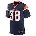 Zennovawear Men's Denver Broncos Jaleel McLaughlin Navy Alternate Game Jersey