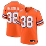 Zennovawear Men's Denver Broncos Jaleel McLaughlin Orange Mile High Collection 1977 Throwback Player Game Jersey