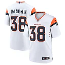 Zennovawear Men's Denver Broncos Jaleel McLaughlin White Game Jersey