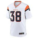 Zennovawear Men's Denver Broncos Jaleel McLaughlin White Game Jersey