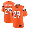 Zennovawear Men's Denver Broncos Ja'Quan McMillian Orange Team Game Jersey