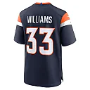 Zennovawear Men's Denver Broncos Javonte Williams Navy Mile High Collection Alternate Game Jersey