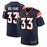 Zennovawear Men's Denver Broncos Javonte Williams Navy Mile High Collection Alternate Game Jersey