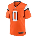 Zennovawear Men's Denver Broncos Jonathon Cooper Orange Team Game Jersey