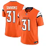 Zennovawear Men's Denver Broncos Justin Simmons Orange Vapor F.U.S.E. Limited Jersey