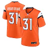 Zennovawear Men's Denver Broncos Kris Abrams-Draine Orange Team Game Jersey