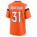 Zennovawear Men's Denver Broncos Kris Abrams-Draine Orange Team Game Jersey