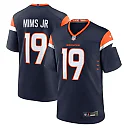Zennovawear Men's Denver Broncos Marvin Mims Jr Navy Alternate Game Jersey